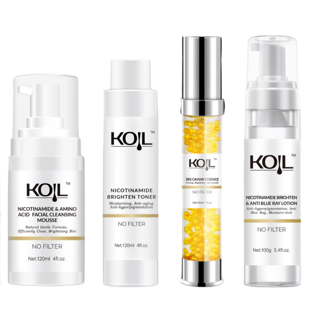Koil Skin Care 4 Step Brighten Kit KOIL, LLC