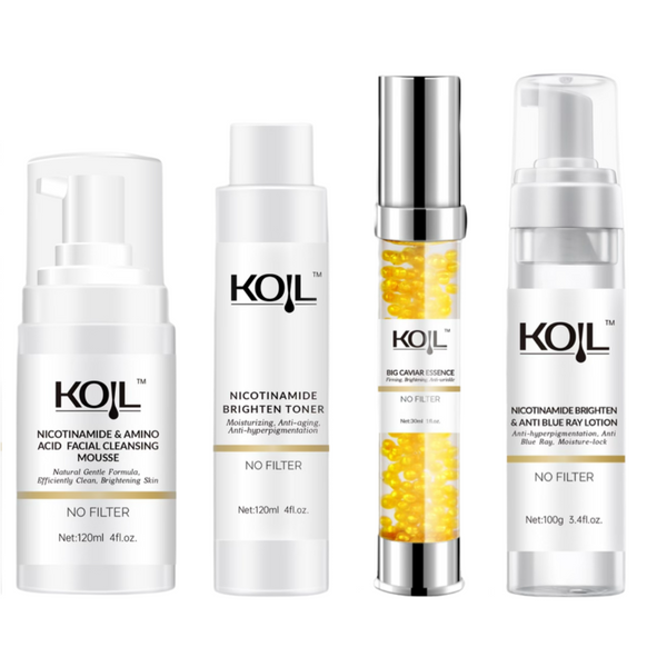 Koil Skin Care 4 Step Brighten Kit